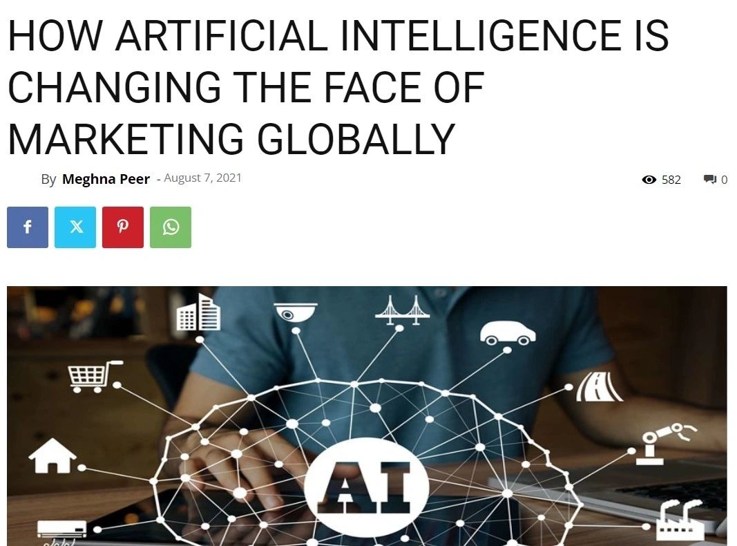 How Artificial Intelligence is Changing the Face of Marketing Globally